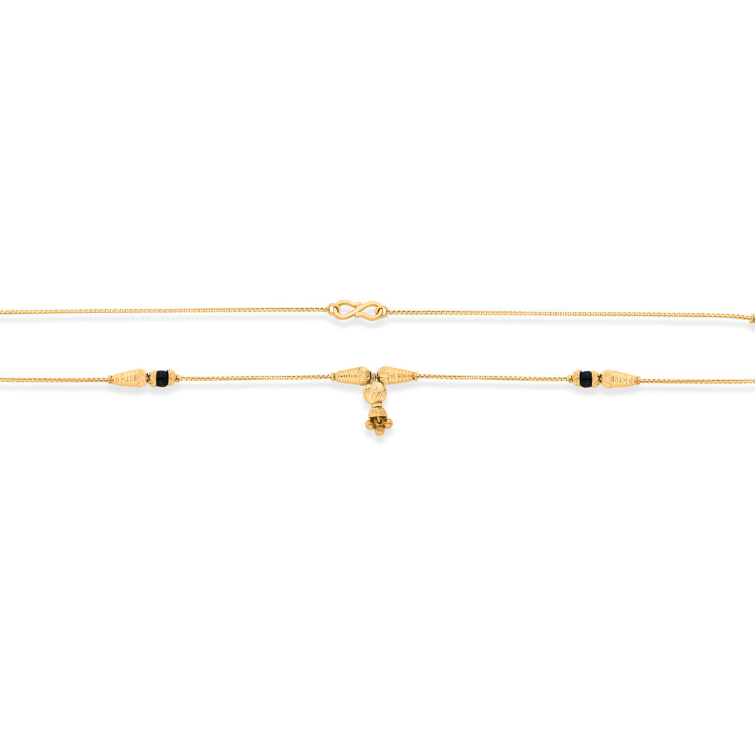 Sacred Glow Gold Modern Mangalsutra for Women