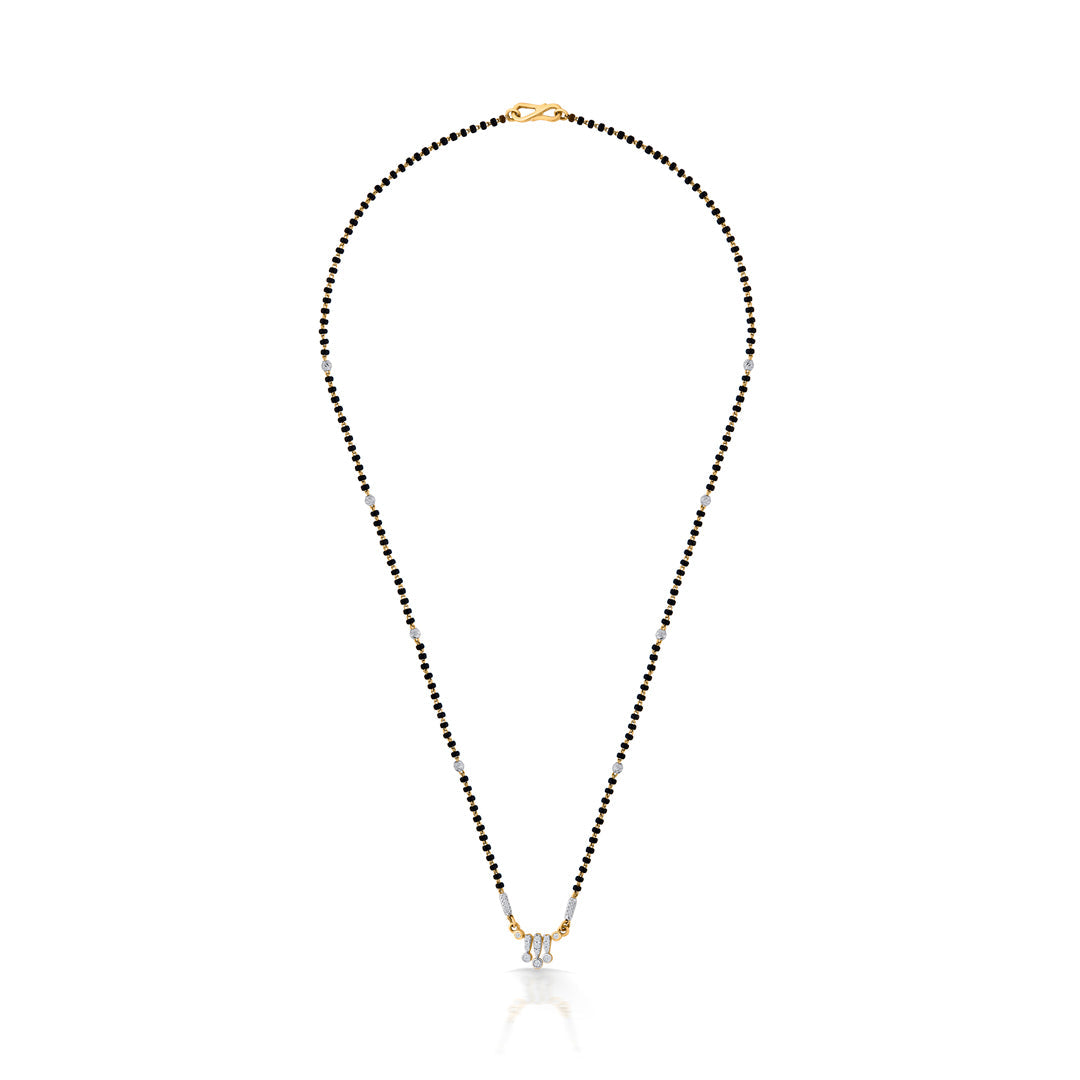 Mystic Flow Gold Modern Mangalsutra for Women