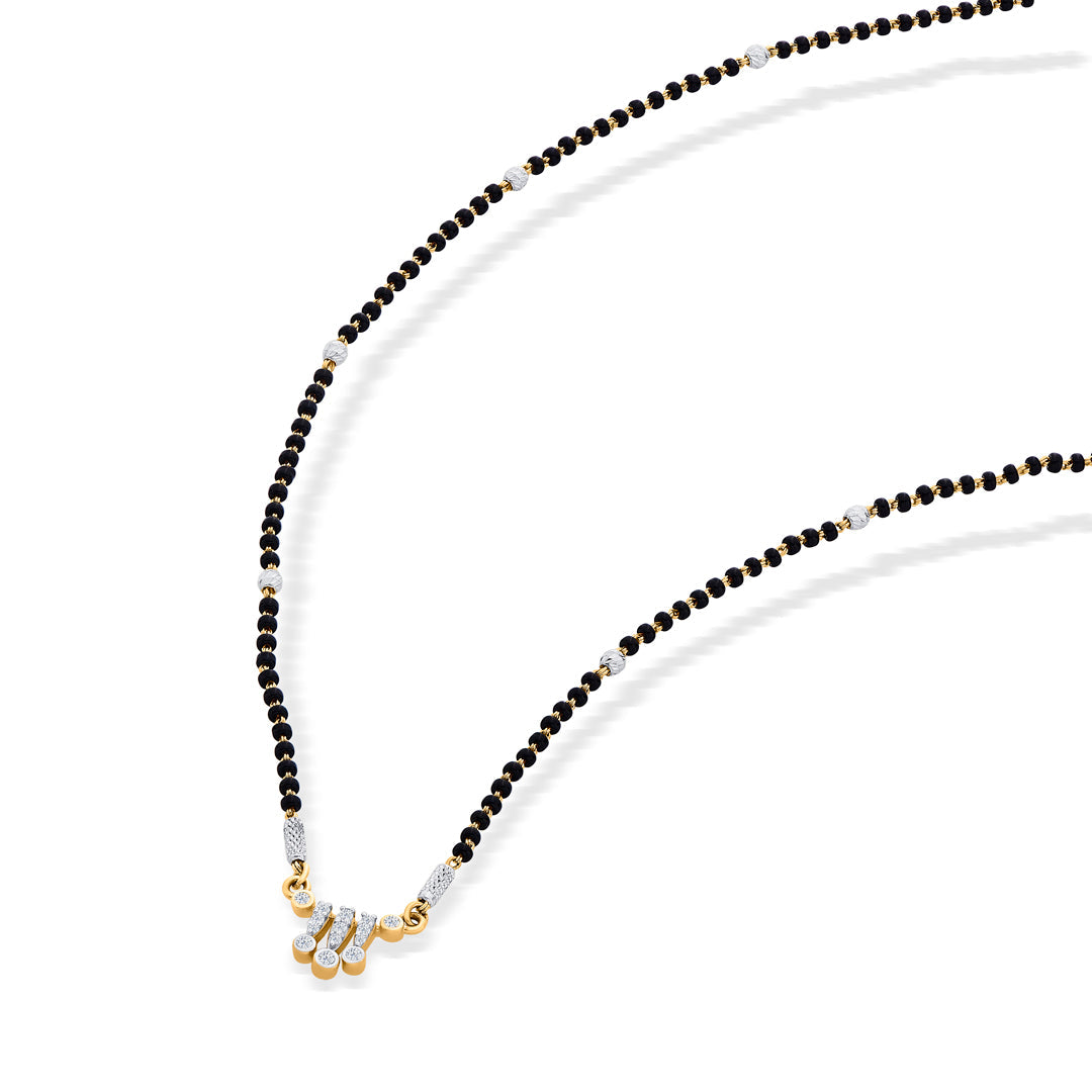 Mystic Flow Gold Modern Mangalsutra for Women