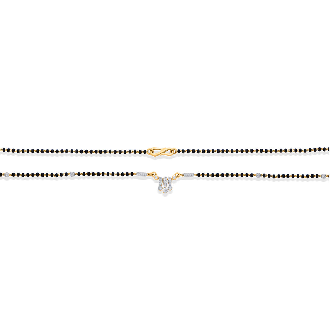Mystic Flow Gold Modern Mangalsutra for Women