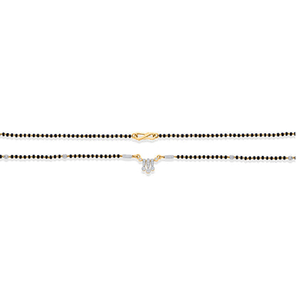 Mystic Flow Gold Modern Mangalsutra for Women