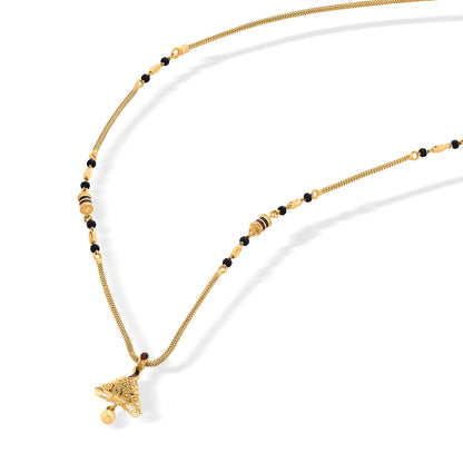 Calm Bond Gold Modern Mangalsutra for Women