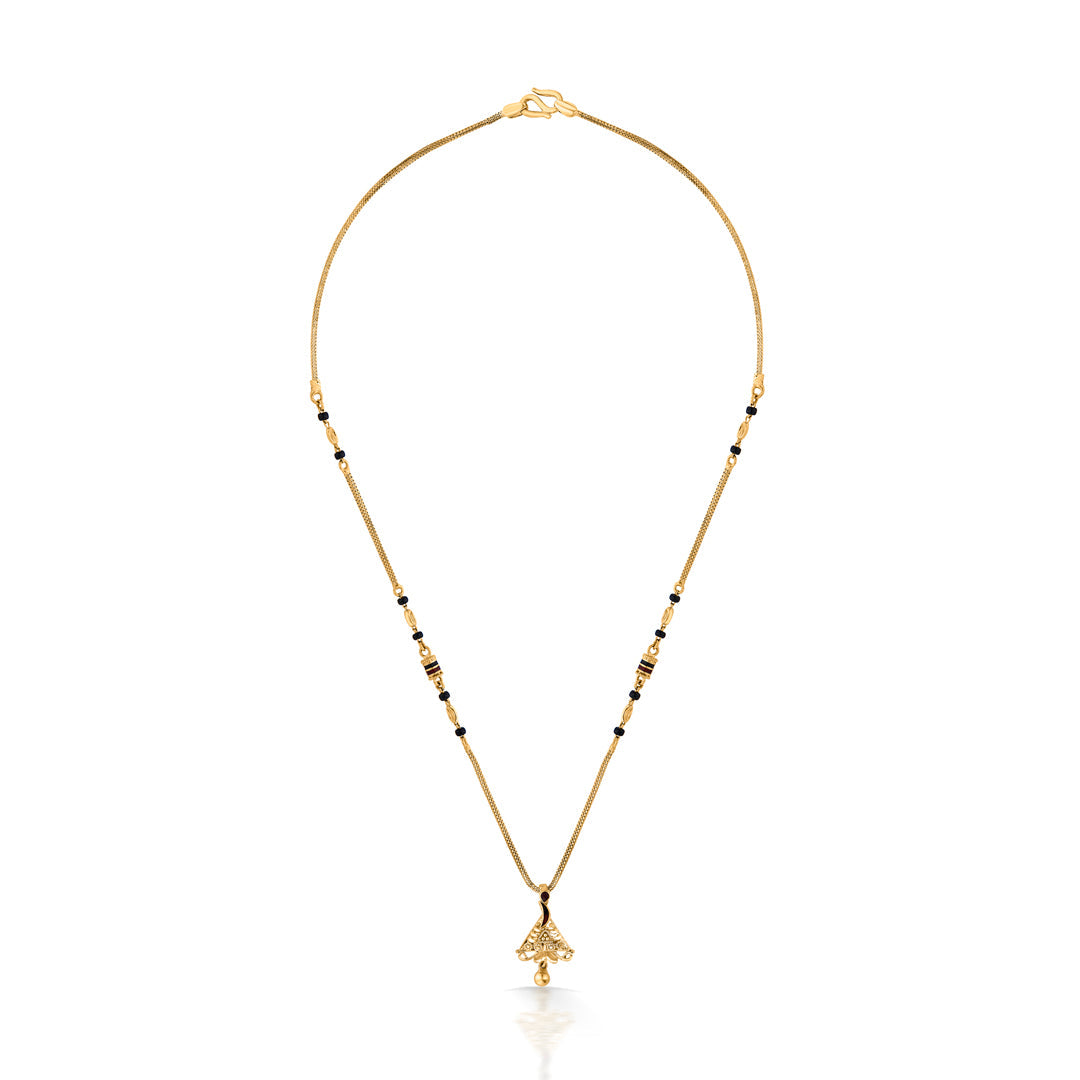 Calm Bond Gold Modern Mangalsutra for Women