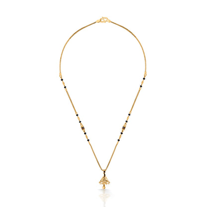 Calm Bond Gold Modern Mangalsutra for Women