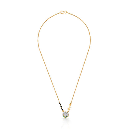 Harmony Halo Gold Modern Mangalsutra for Women