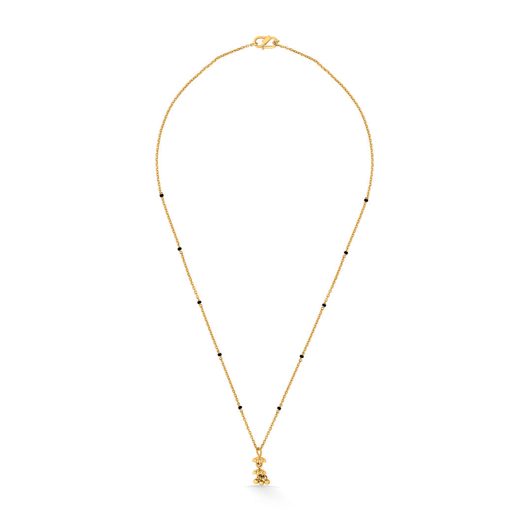 Divine Beads Gold Modern Mangalsutra for Women