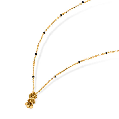 Divine Beads Gold Modern Mangalsutra for Women