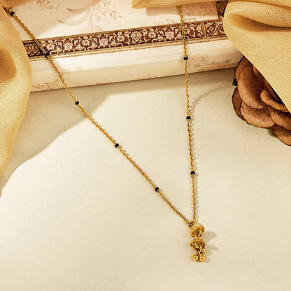 Divine Beads Gold Modern Mangalsutra for Women