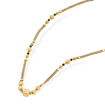 Modern Square Gold Modern Mangalsutra for Women