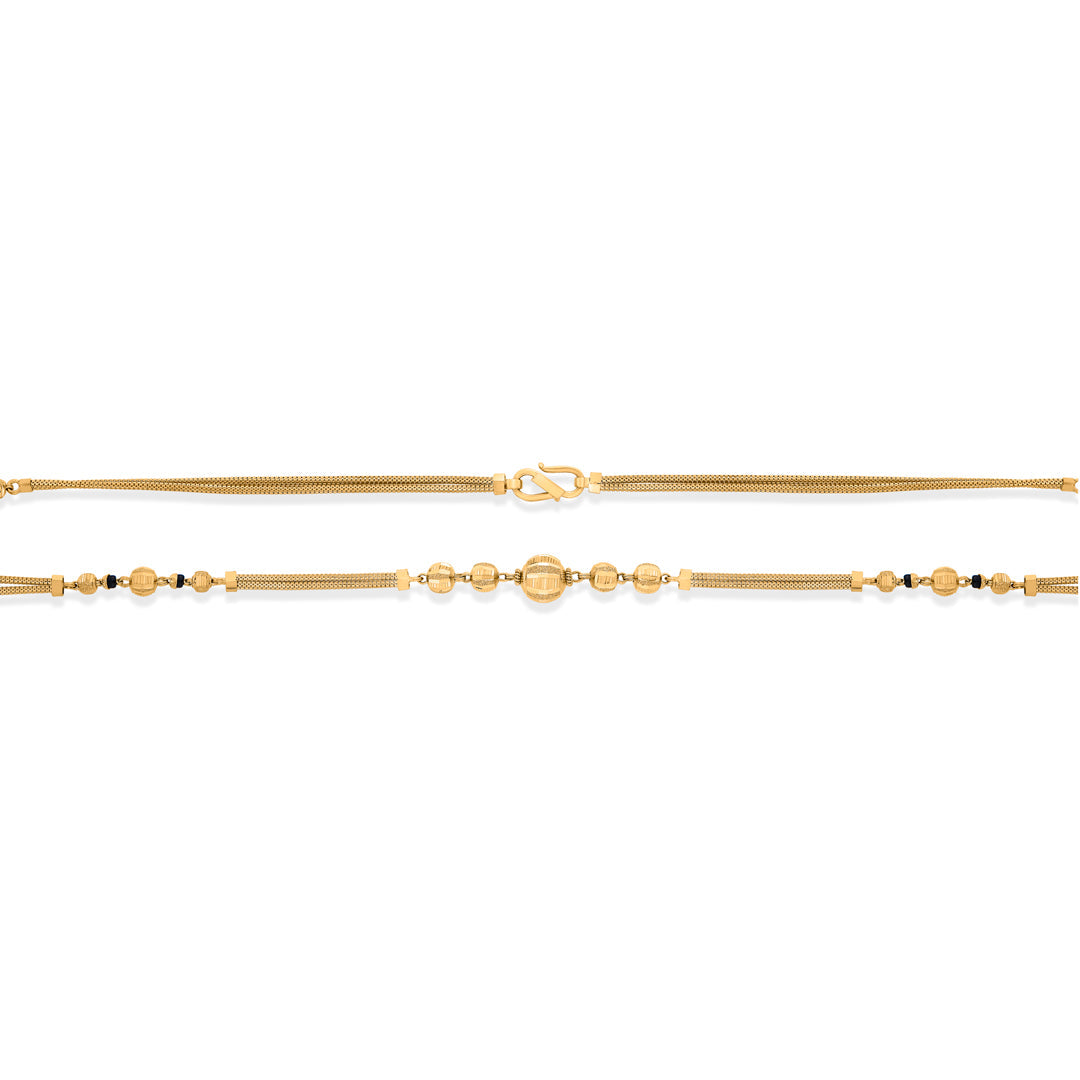 Modern Square Gold Modern Mangalsutra for Women