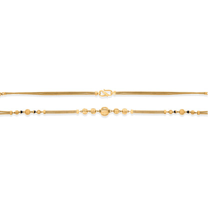 Modern Square Gold Modern Mangalsutra for Women
