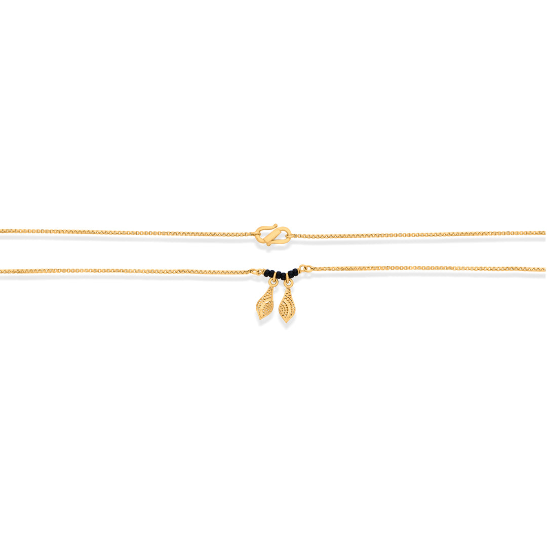 Aura Brilliance Gold Modern Mangalsutra for Women