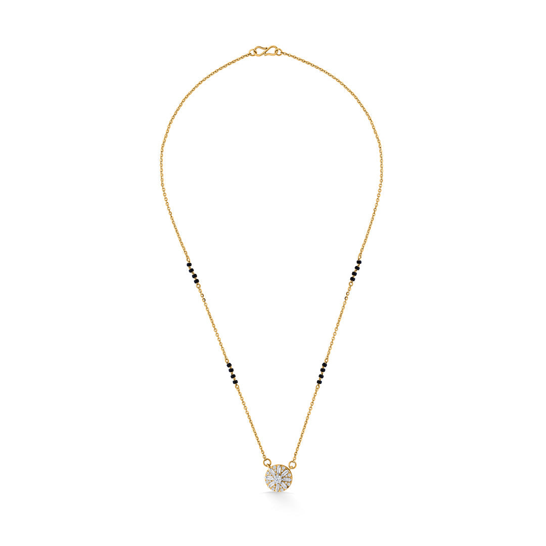 Ratna Aura Gold Modern Mangalsutra for Women