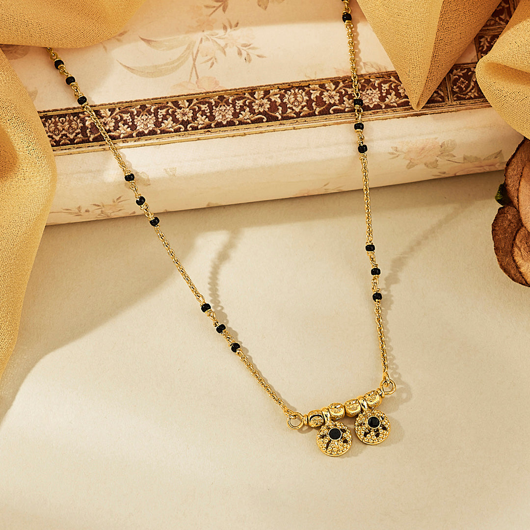 Sacred Glow Gold Watimani Mangalsutra for Women