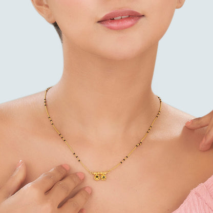 Sacred Glow Gold Watimani Mangalsutra for Women