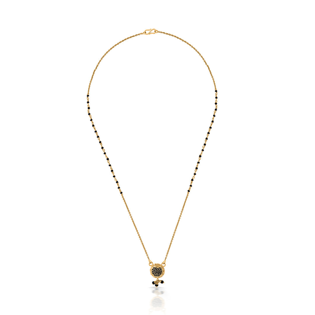 Yoga Sutra Gold Modern Mangalsutra for Women