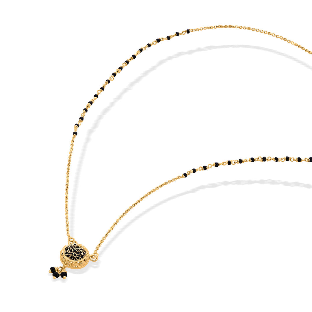 Yoga Sutra Gold Modern Mangalsutra for Women