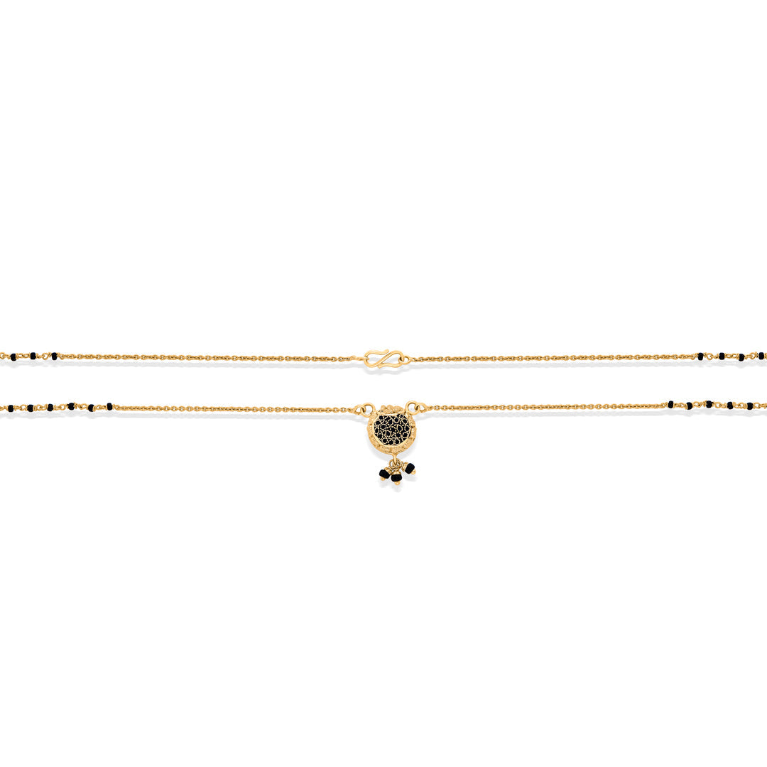 Yoga Sutra Gold Modern Mangalsutra for Women