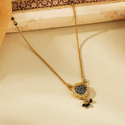 Yoga Sutra Gold Modern Mangalsutra for Women