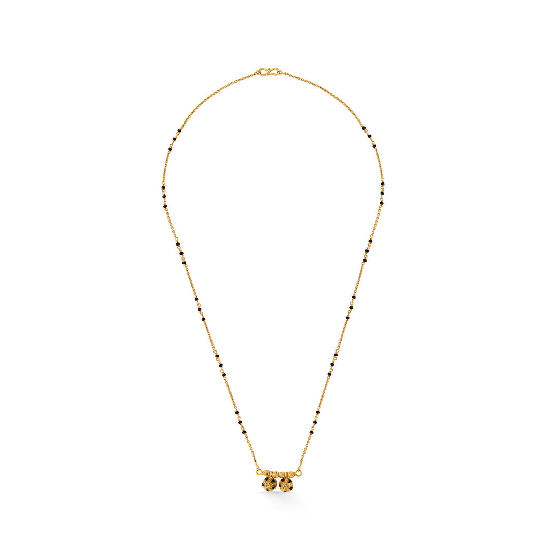 Auspicious Aura Gold Watimani Mangalsutra for Women