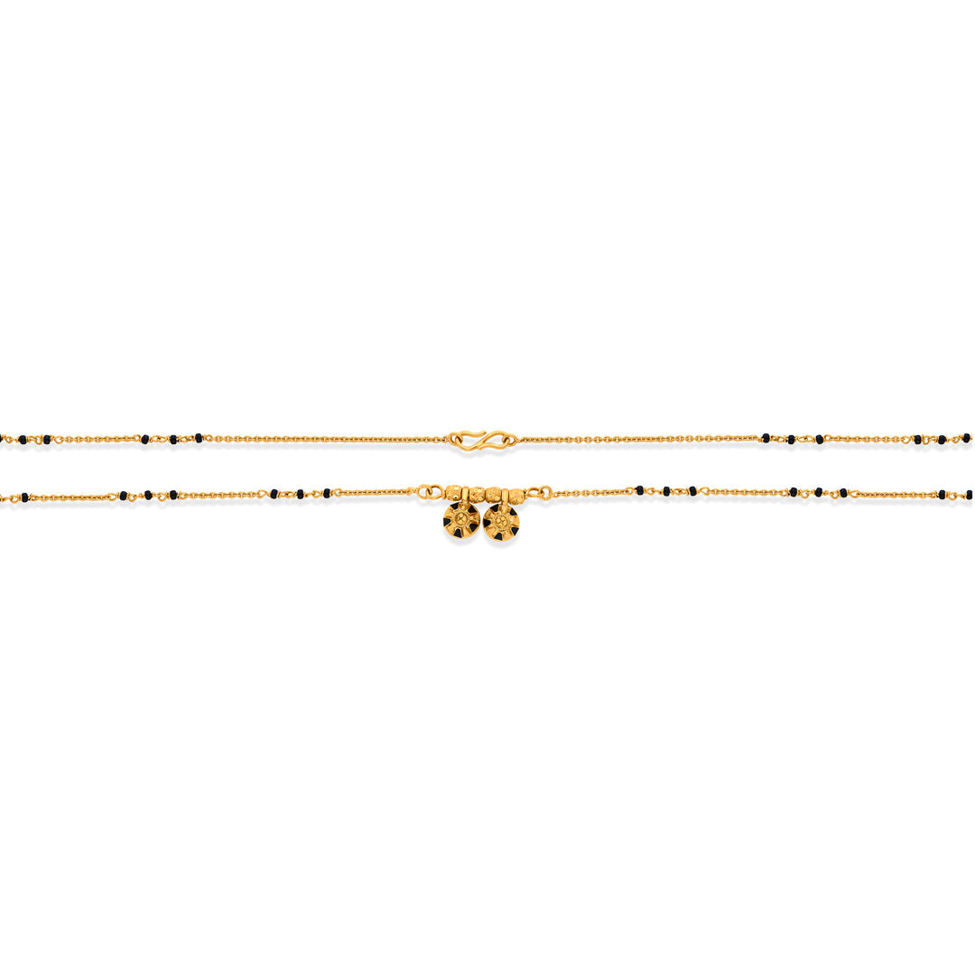Auspicious Aura Gold Watimani Mangalsutra for Women