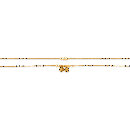 Auspicious Aura Gold Watimani Mangalsutra for Women
