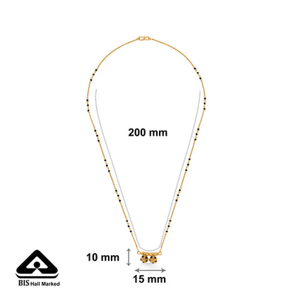 Auspicious Aura Gold Watimani Mangalsutra for Women