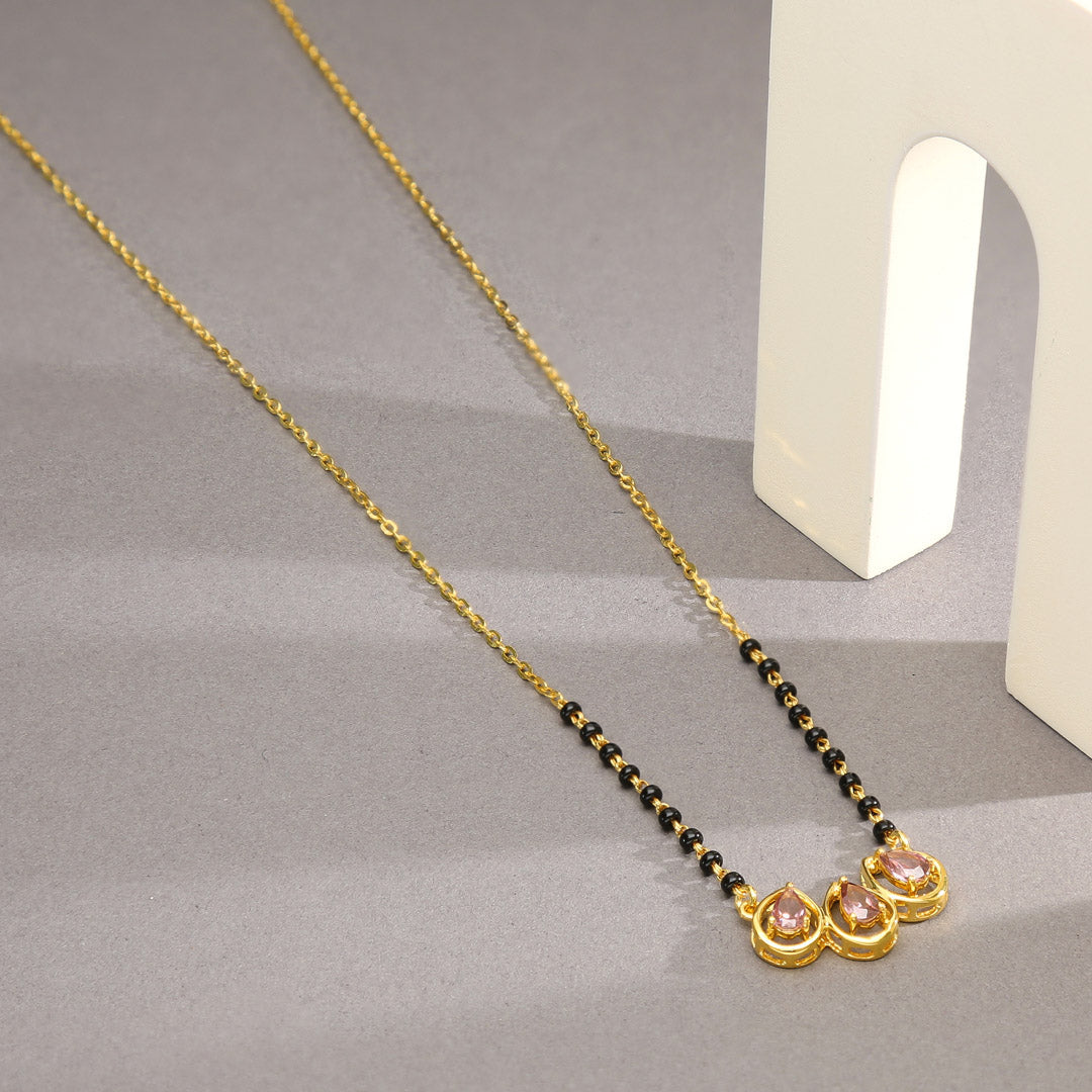 Timeless Knot Gold Modern Mangalsutra for Women