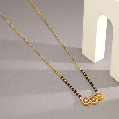 Timeless Knot Gold Modern Mangalsutra for Women