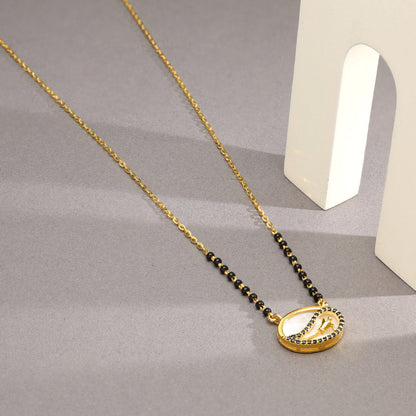 Bound Together Gold Modern Mangalsutra for Women