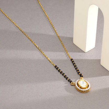 Soul Knot Gold Modern Mangalsutra for Women