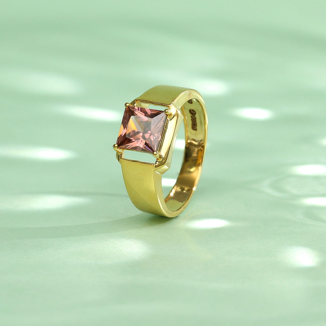 Ember Stone Gold Men's Ring for Men