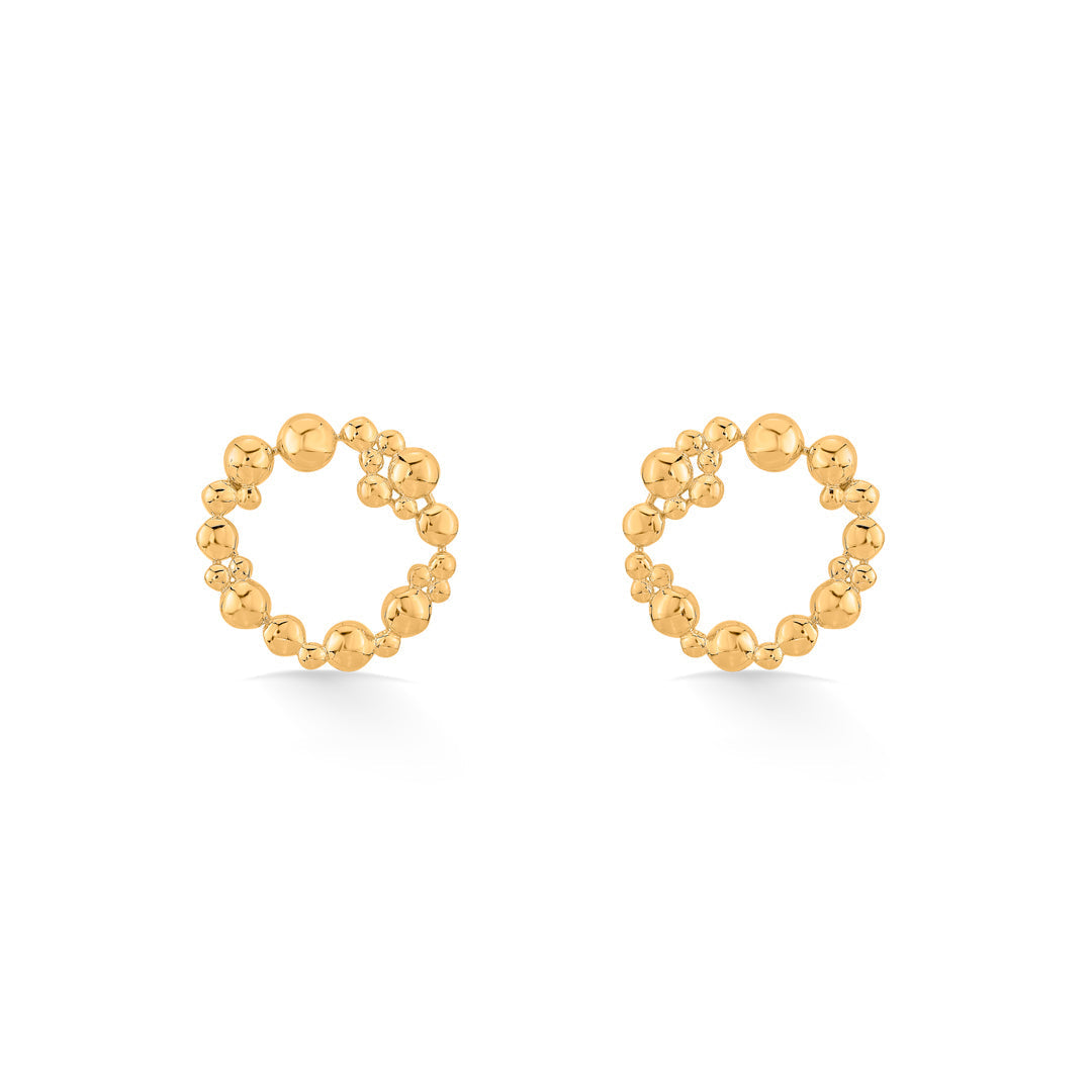 Regal Beads Gold Pendant Set for Women