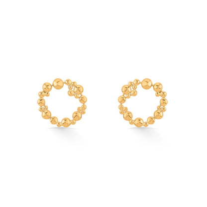 Regal Beads Gold Pendant Set for Women