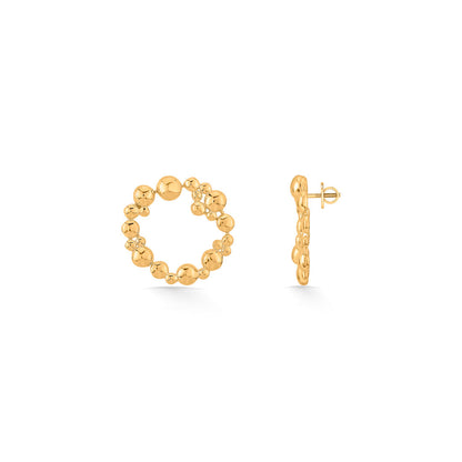 Regal Beads Gold Pendant Set for Women