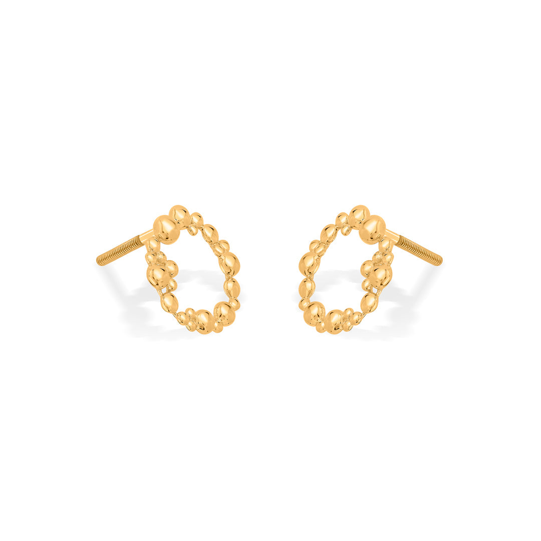 Regal Beads Gold Pendant Set for Women