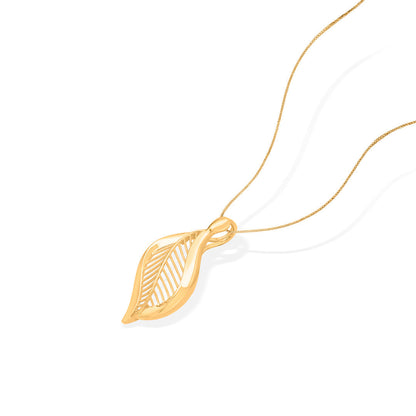 Woodland Glow Gold Pendant Set for Women