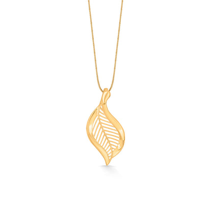 Woodland Glow Gold Pendant Set for Women