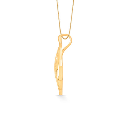 Woodland Glow Gold Pendant Set for Women