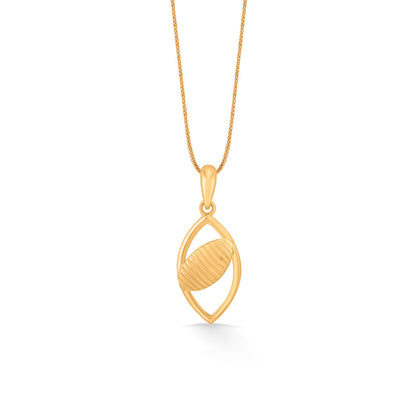 Glow Nest Gold Pendant Set for Women