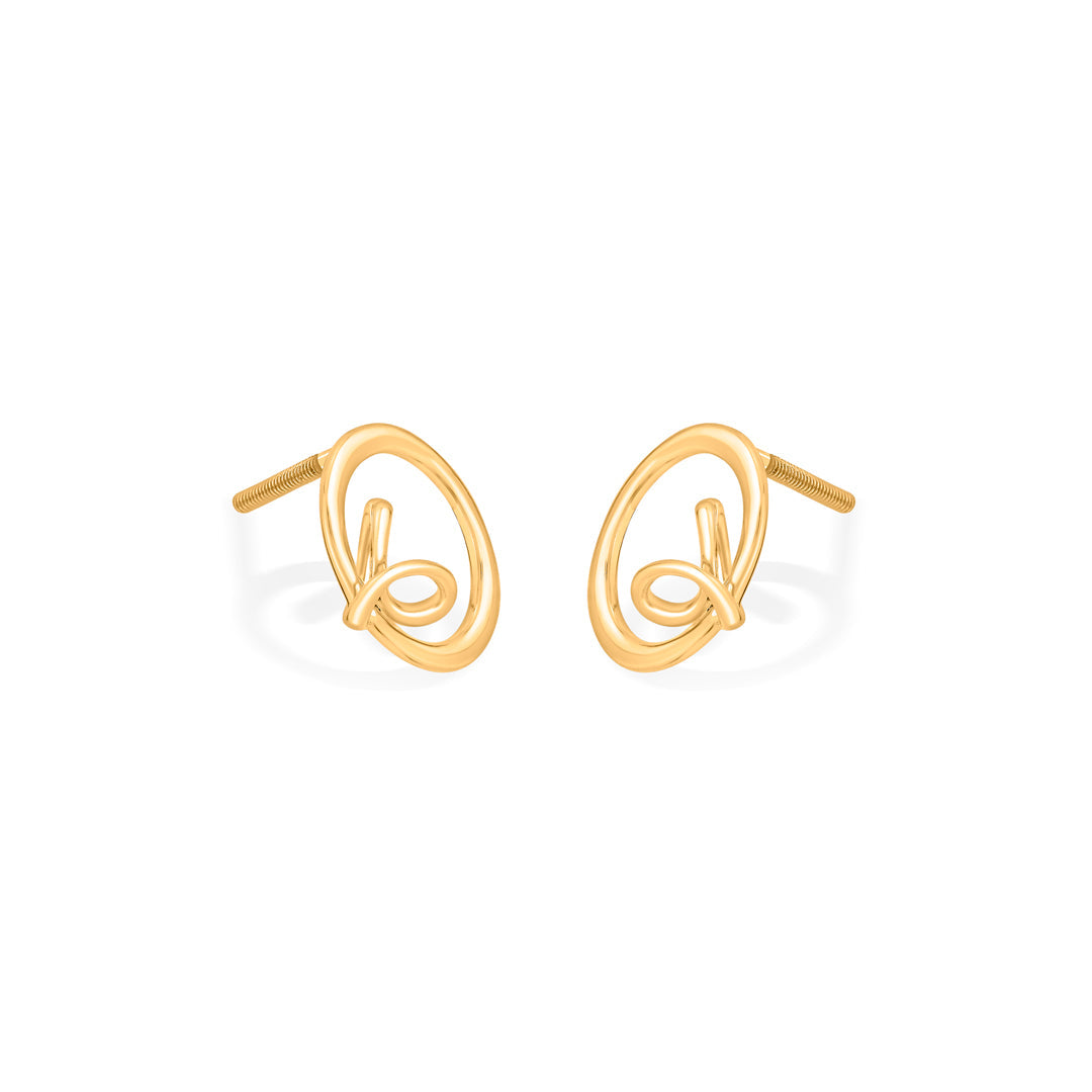 Luxe Knot Gold Pendant Set for Women