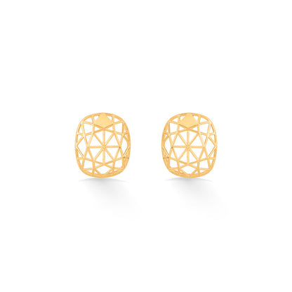 Sun Halo Gold Pendant Set for Women