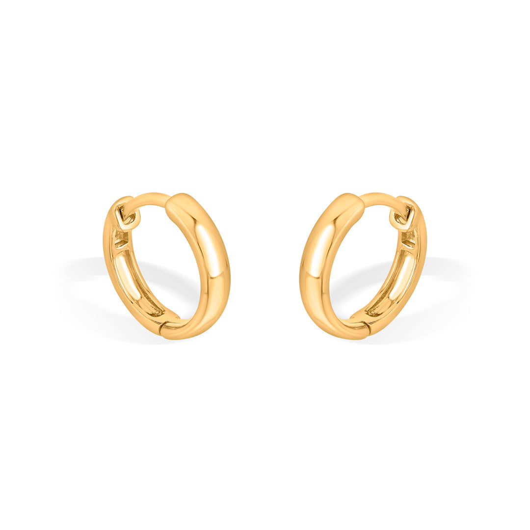 Grand Halo Gold Hoops & Huggies Earrings for Women