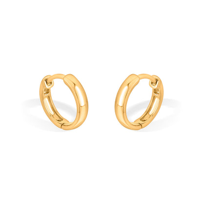Grand Halo Gold Hoops & Huggies Earrings for Women
