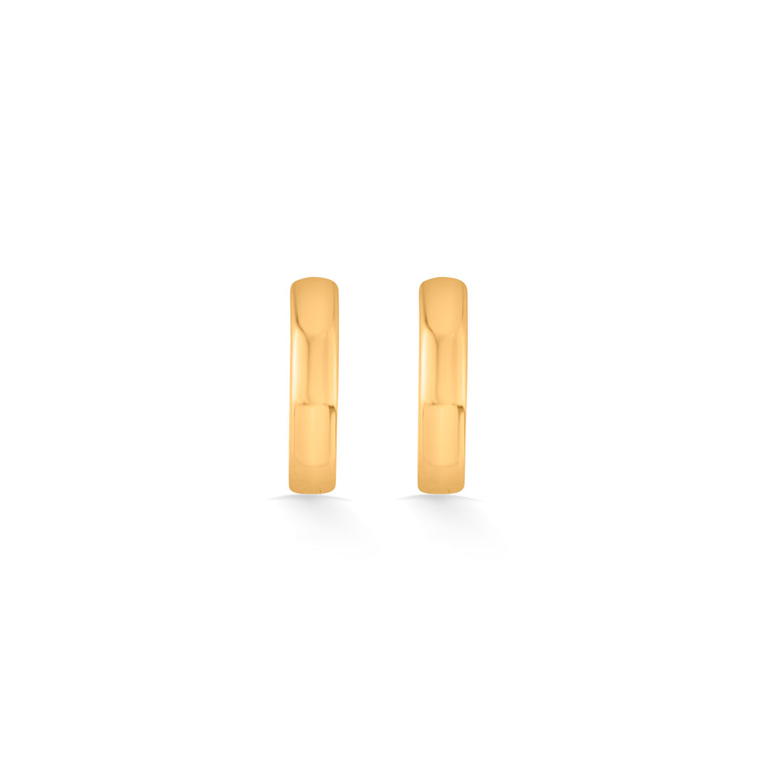Grand Halo Gold Hoops & Huggies Earrings for Women