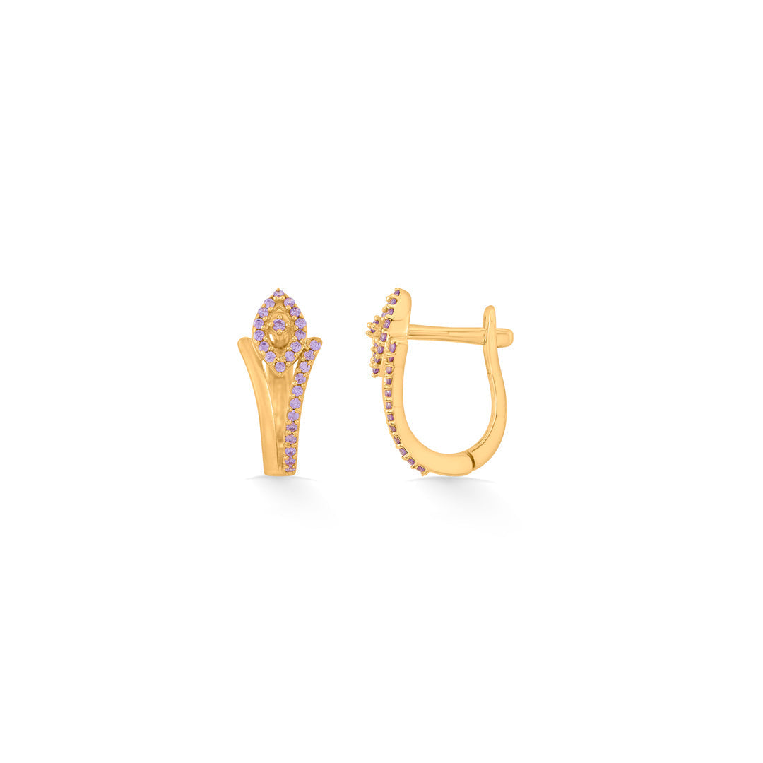 Regal Glow Gold Hoops & Huggies Earrings for Women