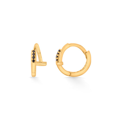 Shadow Gleam Gold Hoops & Huggies Earrings for Women