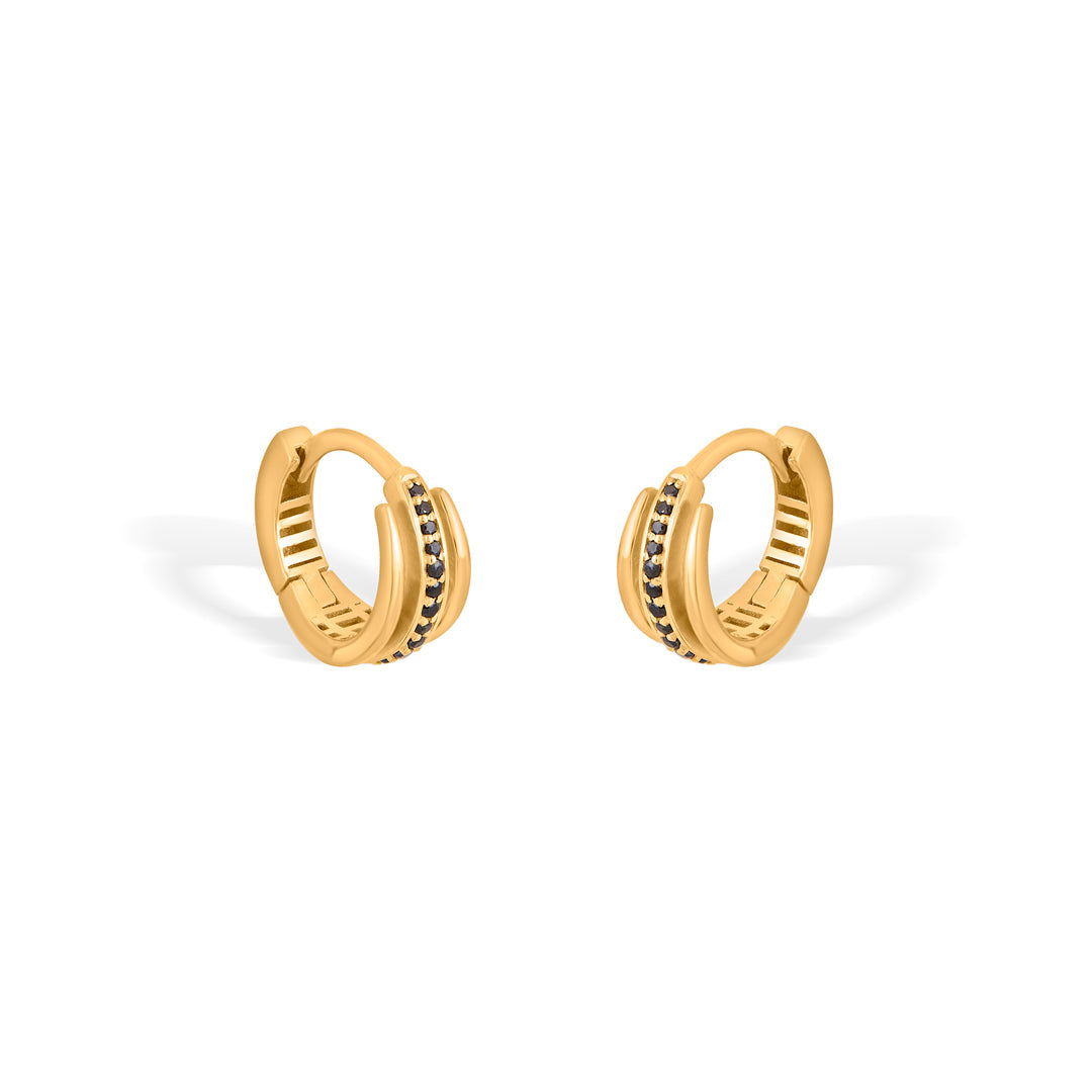 Nocturne Glow Gold Hoops & Huggies Earrings for Women