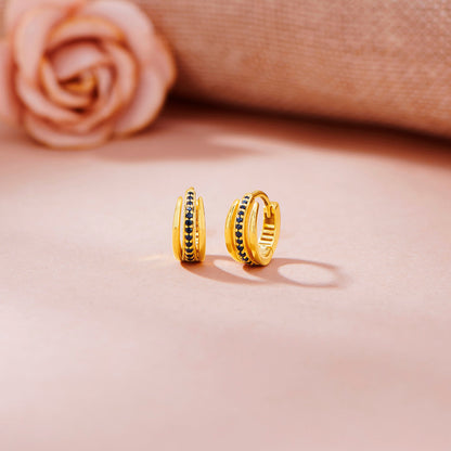 Nocturne Glow Gold Hoops & Huggies Earrings for Women