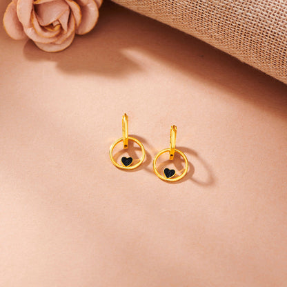 Galaxy Love Gold Hoops & Huggies Earrings for Women